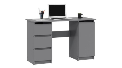 Стол письменный «Денвер» (1,2м) Исп.2 Графит Серый